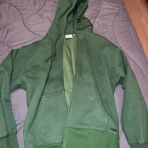 Aritzia TNA Green Hoodie